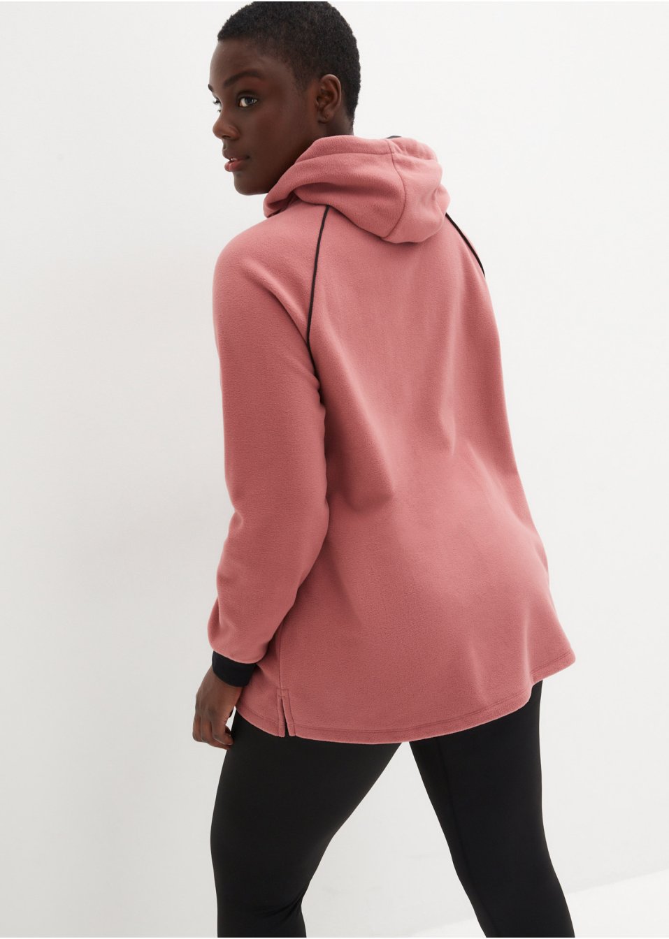 Sweat polaire à capuche