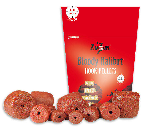 Carp Zoom Strawberry Halibut Hook Pellets 150 gr
