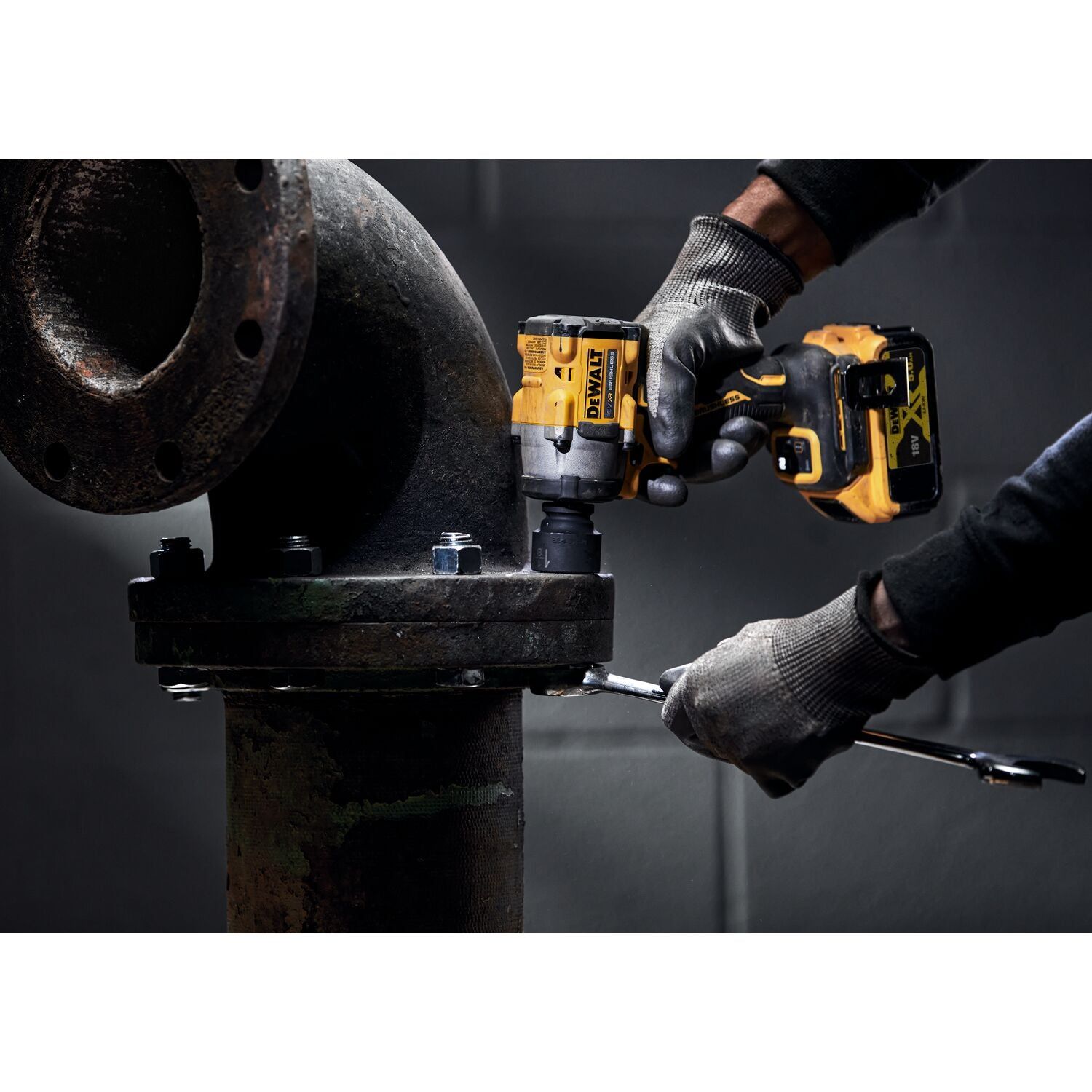 DeWALT DCF923N Compacte accu slagmoersleutel 406Nm 3/8\