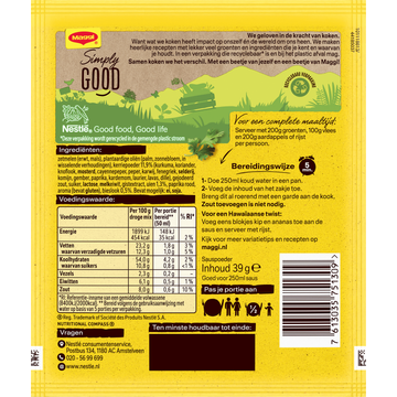 Maggi Kerrie Saus 39 g