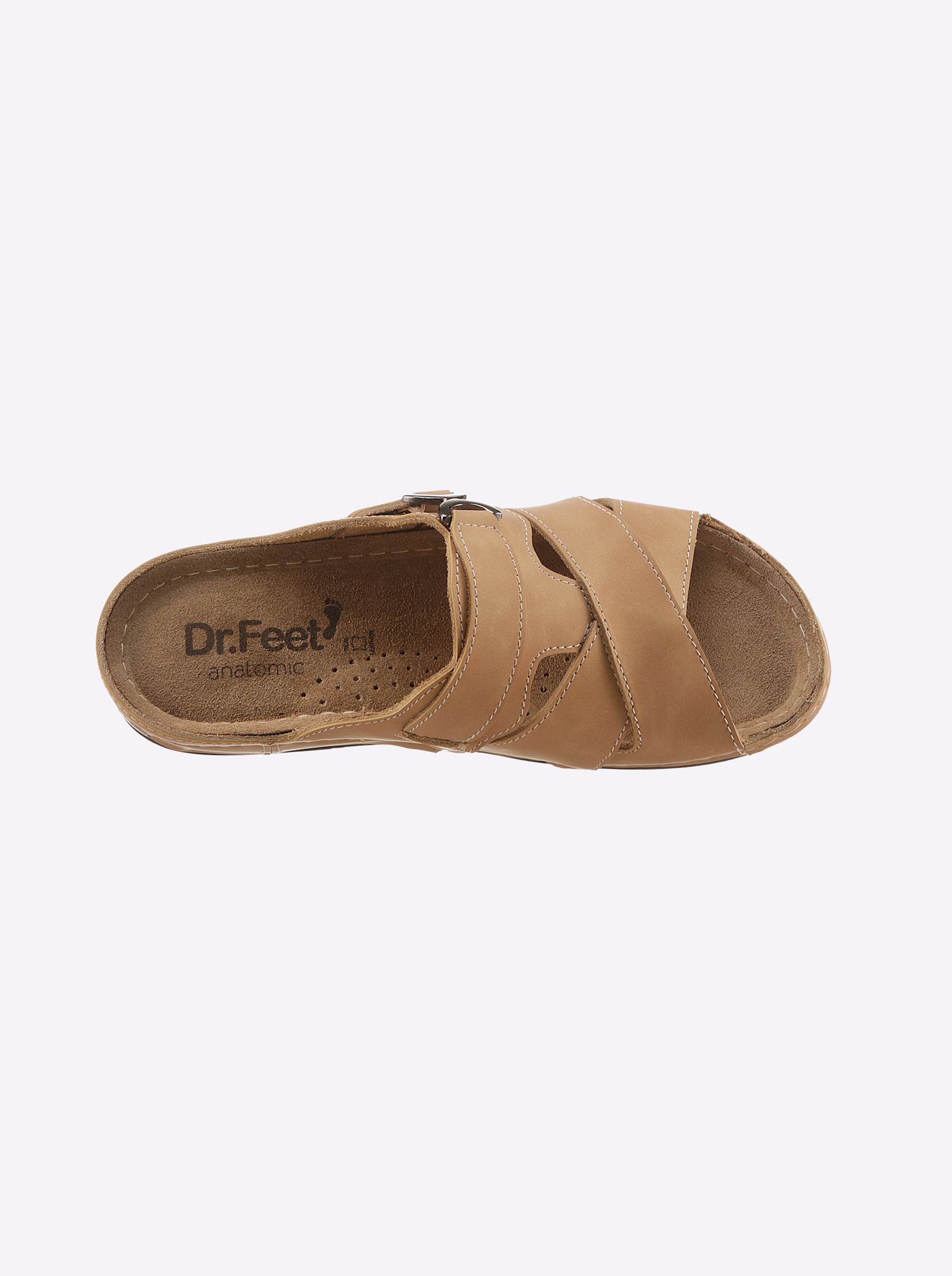 Waldläufer Pantolette in camel
