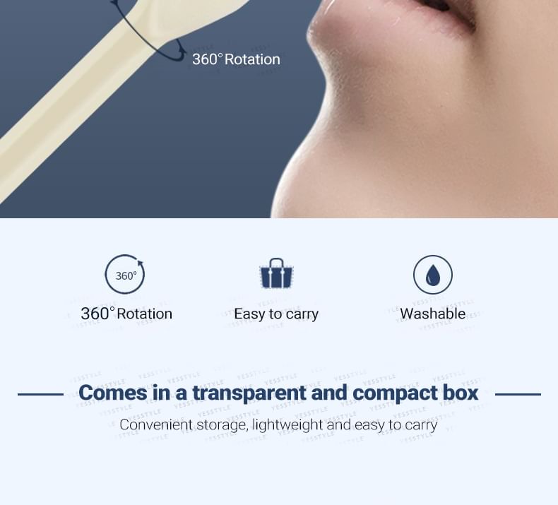 Nreain - Neushaartrimmer met dubbele kop / set