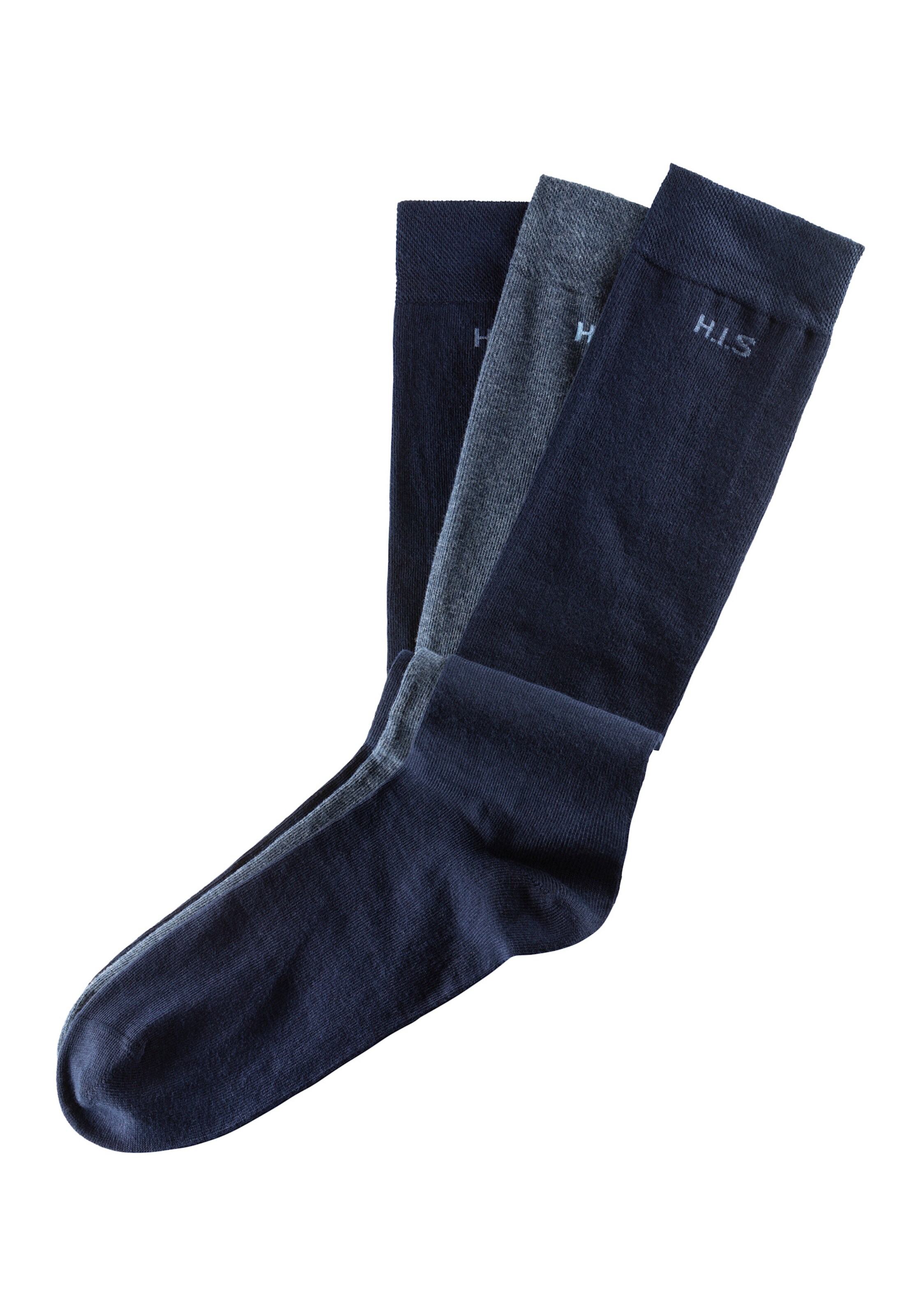 H.I.S Kniestrümpfe in marine, jeans