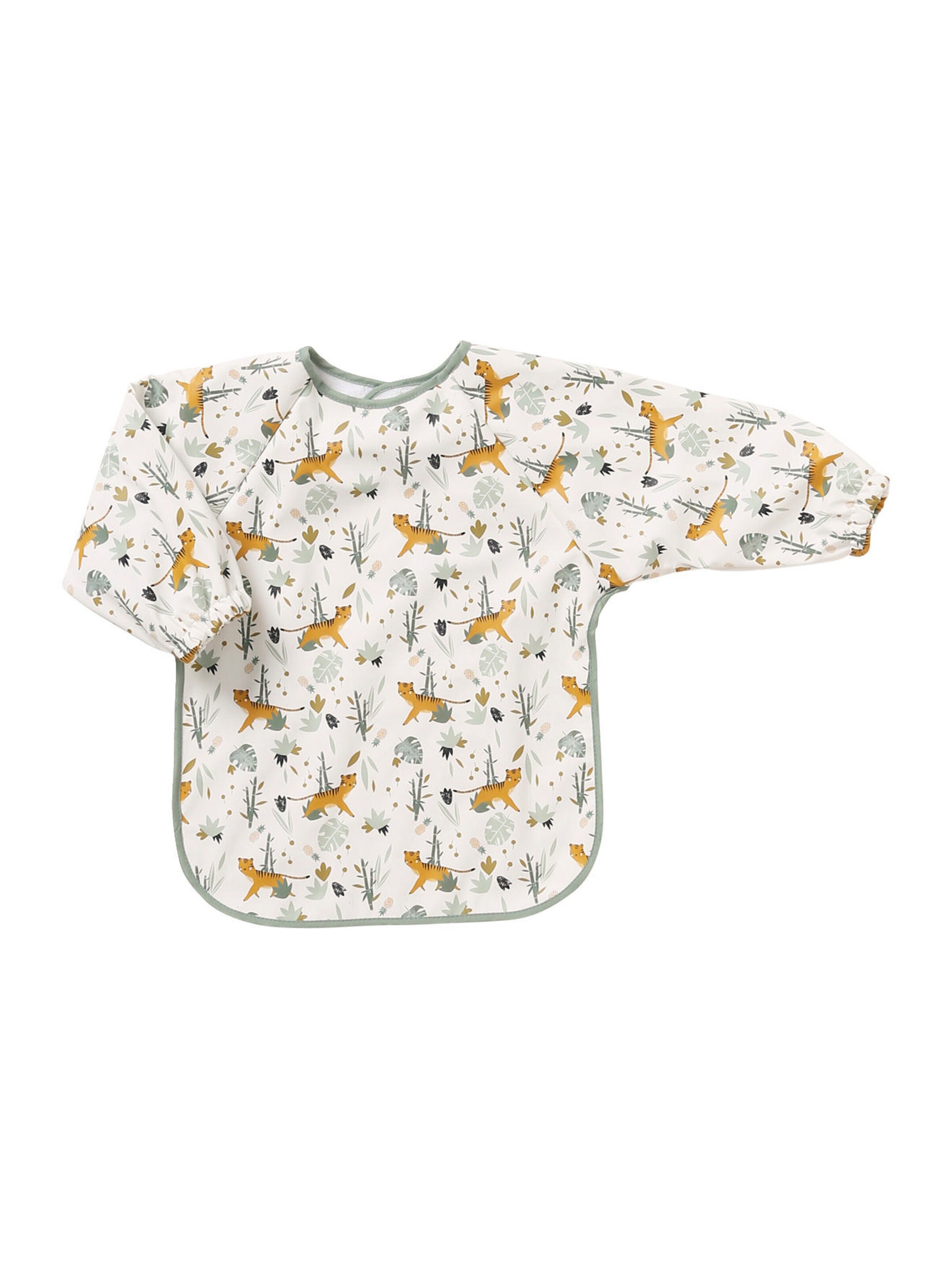 Vertbaudet Baby Ärmellätzchen, Kleinkinder Malkittel mit Tiermotiven mehrfarbig/pandafreunde tiger