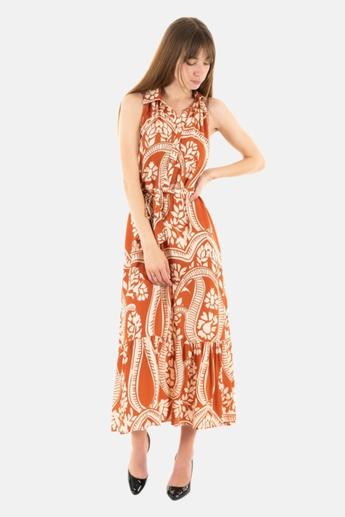 robe lauren vidal re2094 sepia