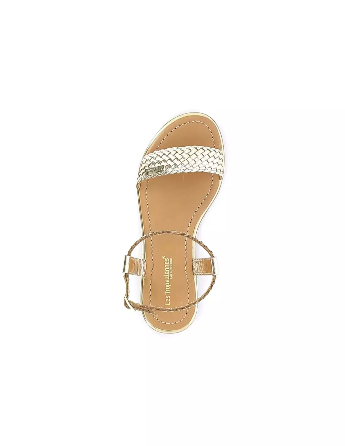 LES TROPEZIENNES HIPPY - Sandales & nu-pieds Or