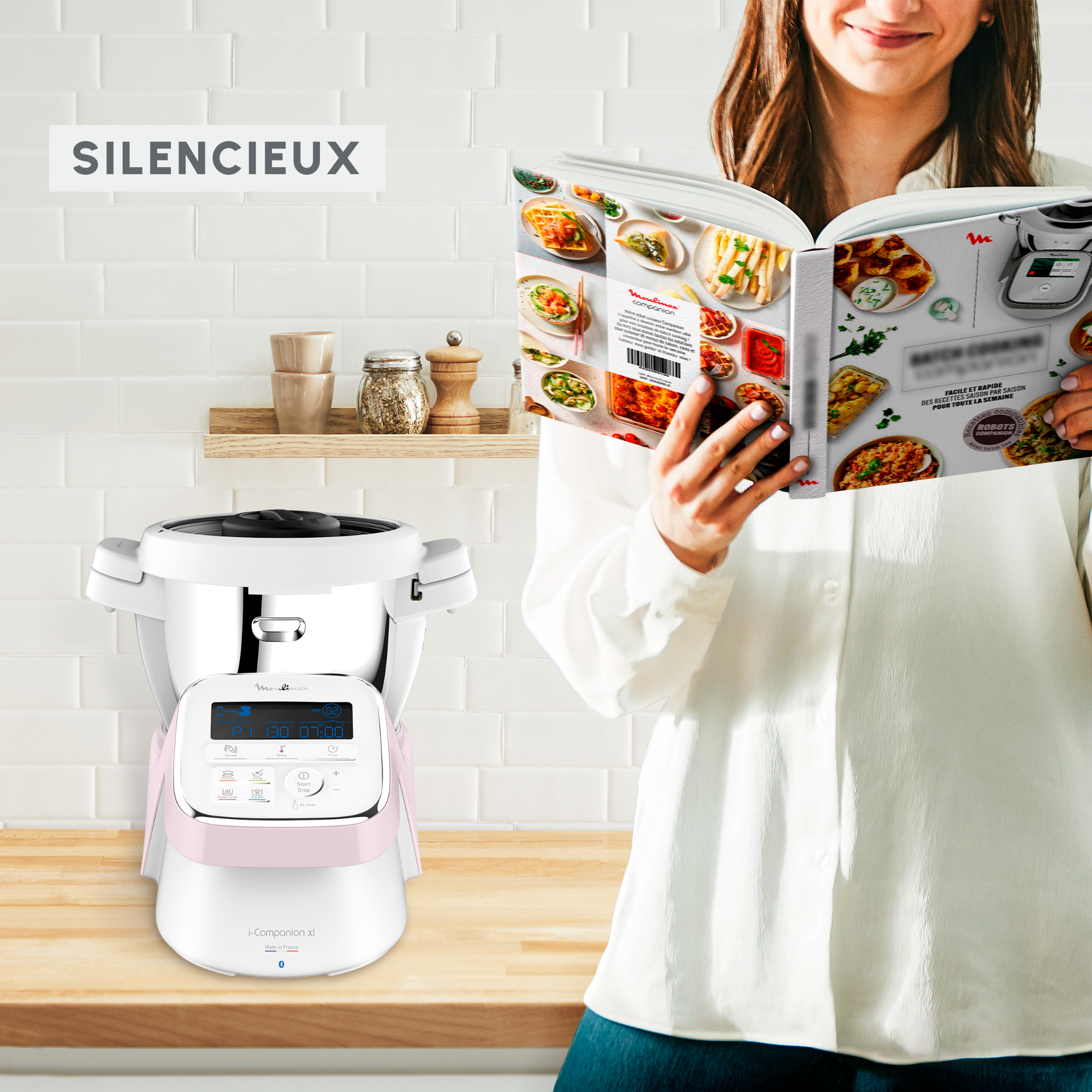 I Companion XL, Robot cuiseur multifonction connecté, kit pâtisserie
