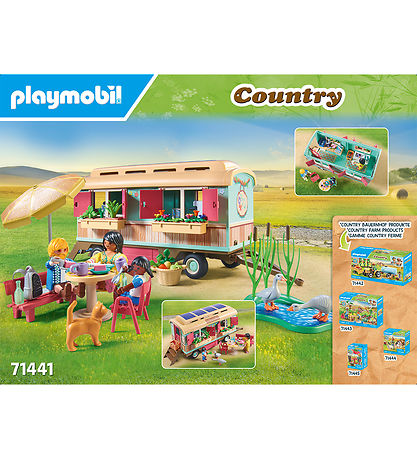 Playmobil Country - Hyggelig Campingvogn-caf? - 71441 - 145 Dele