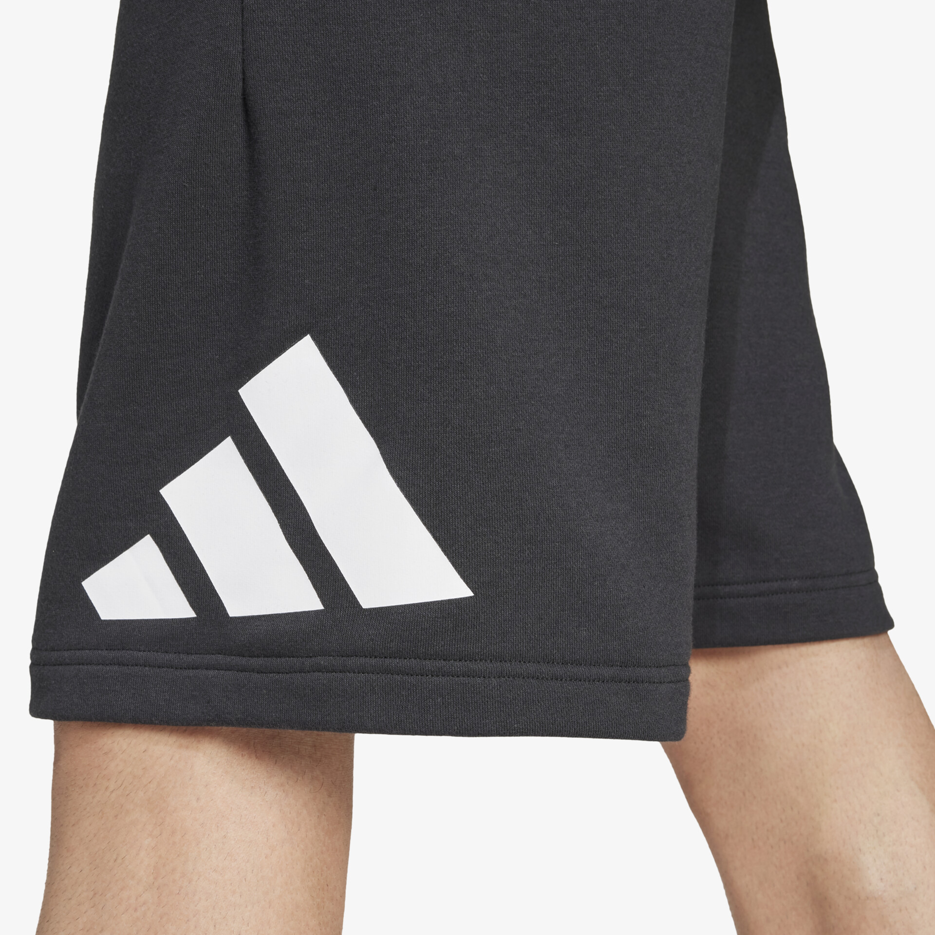 adidas Essentials Big Logo French Terry Herren Hosen schwarz