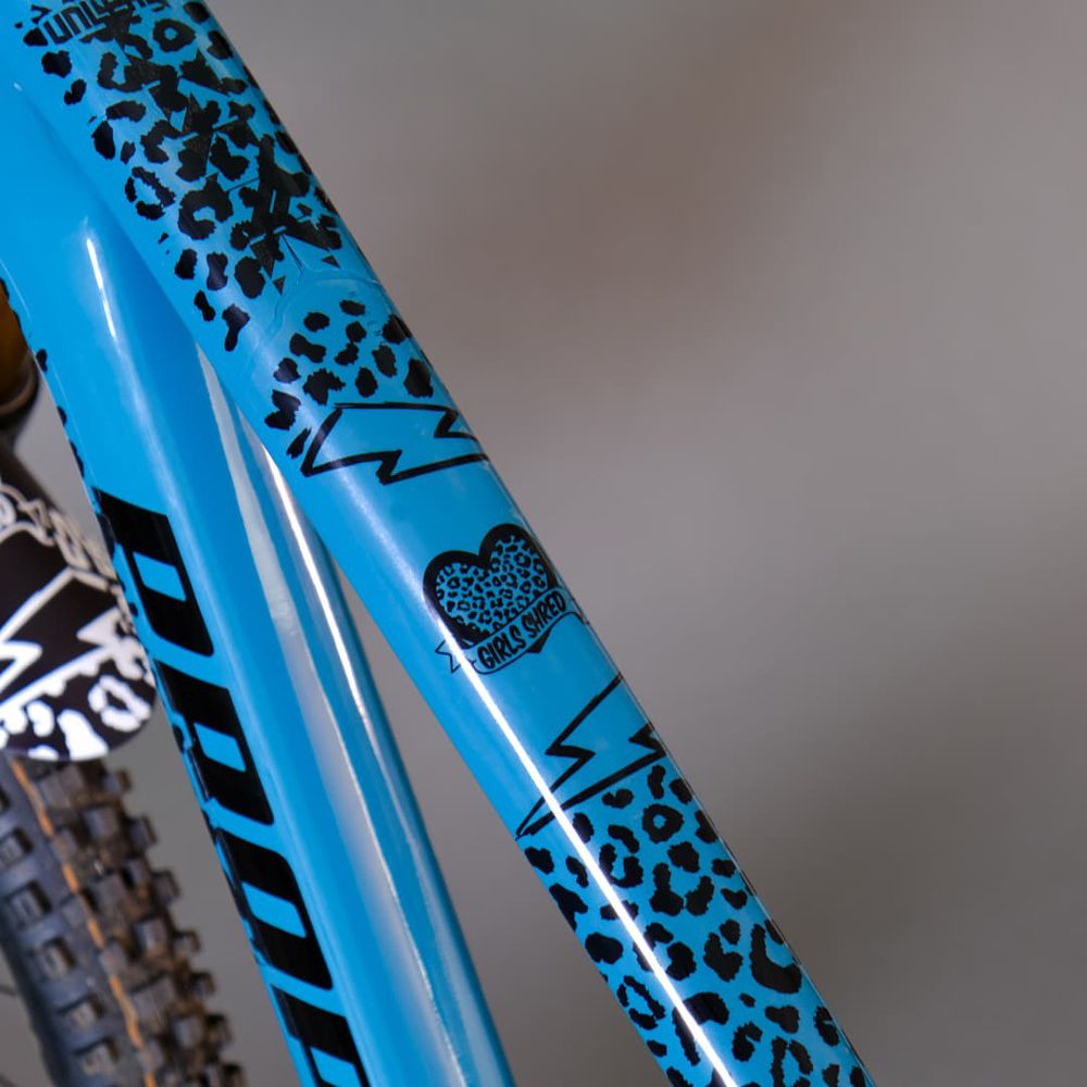 Unleazhed Unscratch Frame Rahmenschutzfolie - Bine Herzog Black Glossy kaufen | Bike-Discount