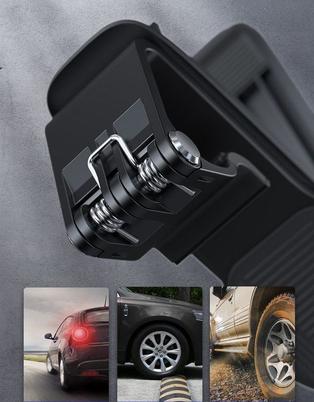 Baseus Big Mouth Smartphone Houder Auto Dashboard Zwart