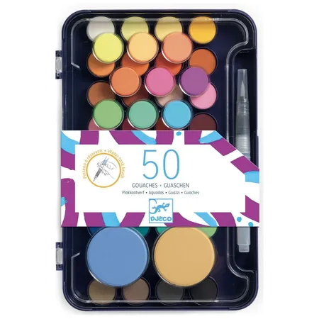 Djeco Farben: Künstlerpalette