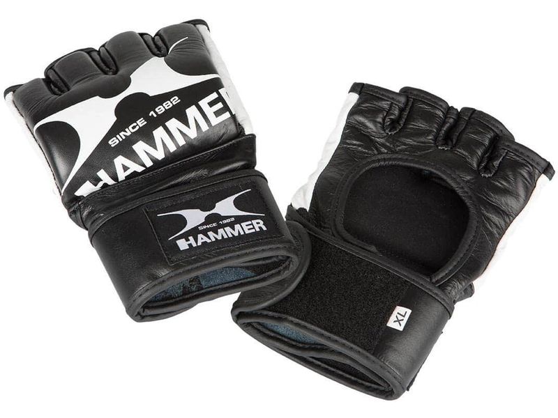 HAMMER Boxhandschuhe Boxhandschuhe MMA Fight II XL MMA Kampfhandschuh für Training und Wettkampf