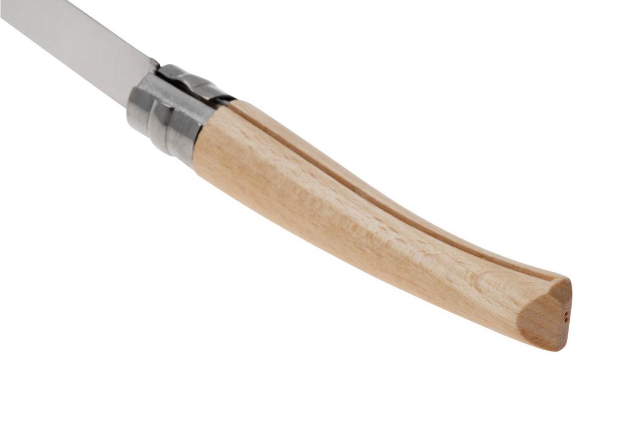 Opinel Effilé No. 8, 002558, beukenhout, zakmes