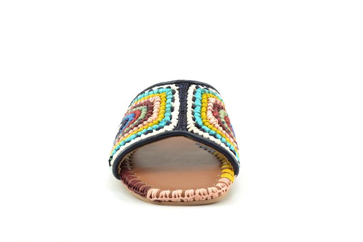 Toral TL-Betty raffia multicolour