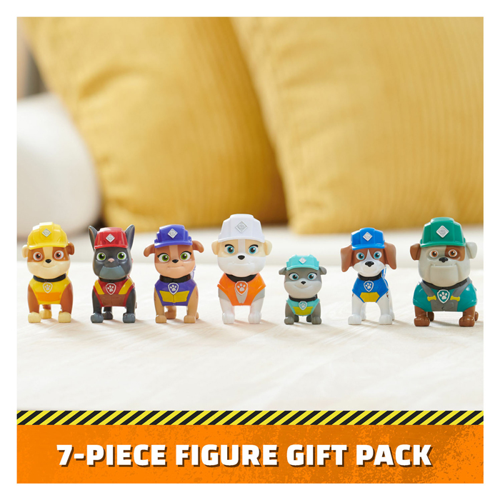 PAW Patrol Rubble en Crew Speelfiguren, 7st.