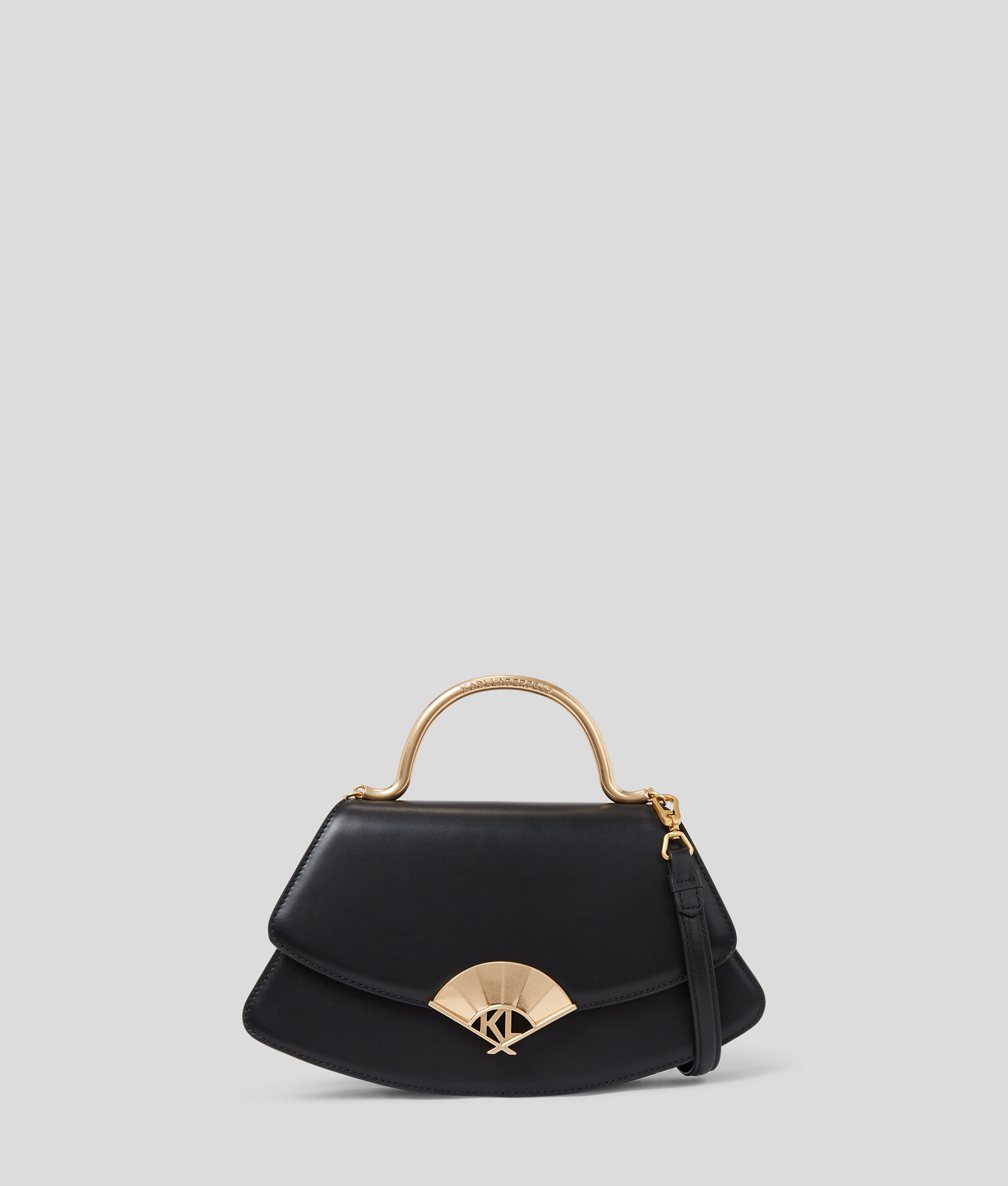 PETIT SAC BANDOULIÈRE À MOTIF ÉVENTAIL K/ARCHIVE