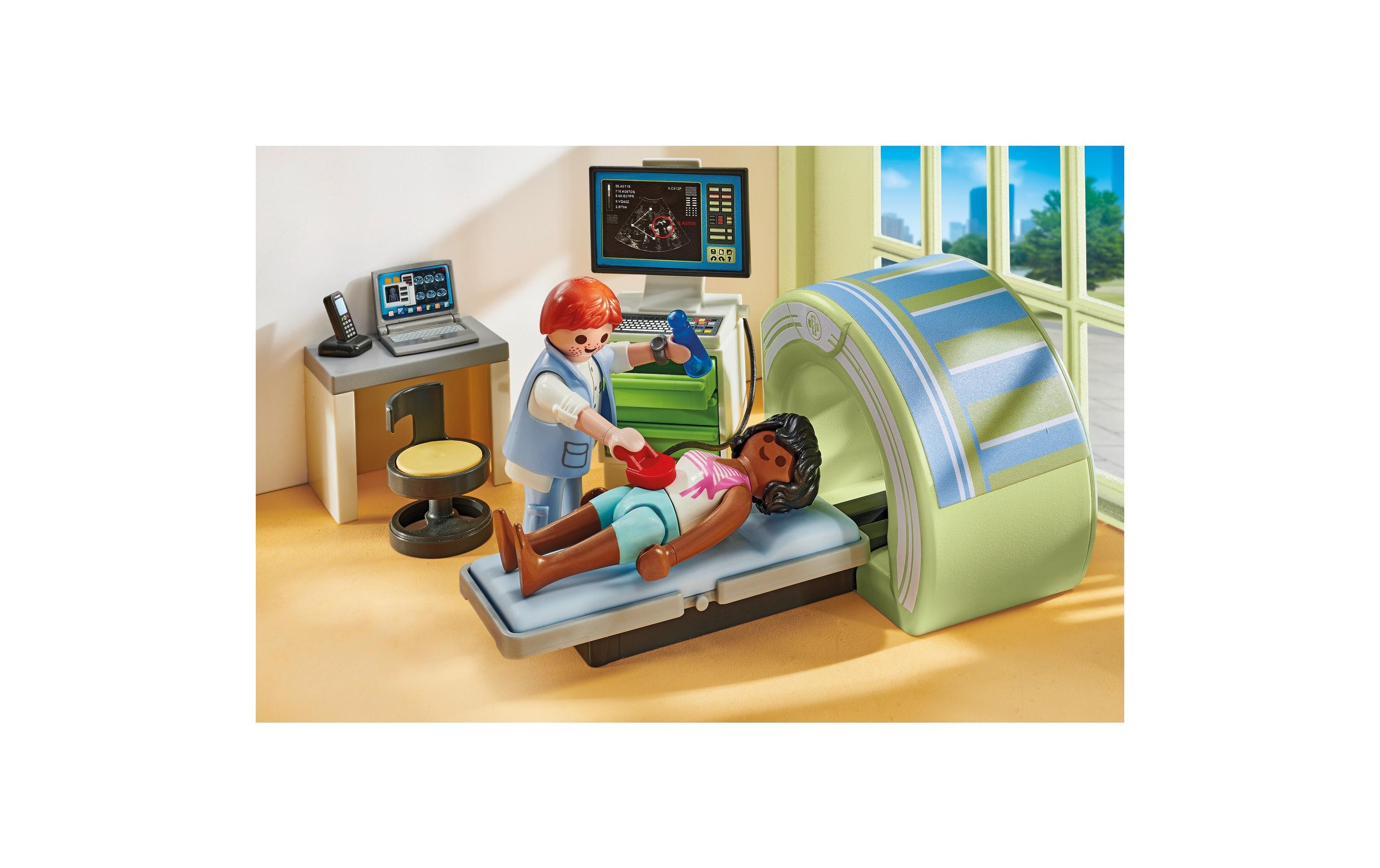 Action Heroes MRT mit Patient 71618Krankenhaus Spielset mit Figuren