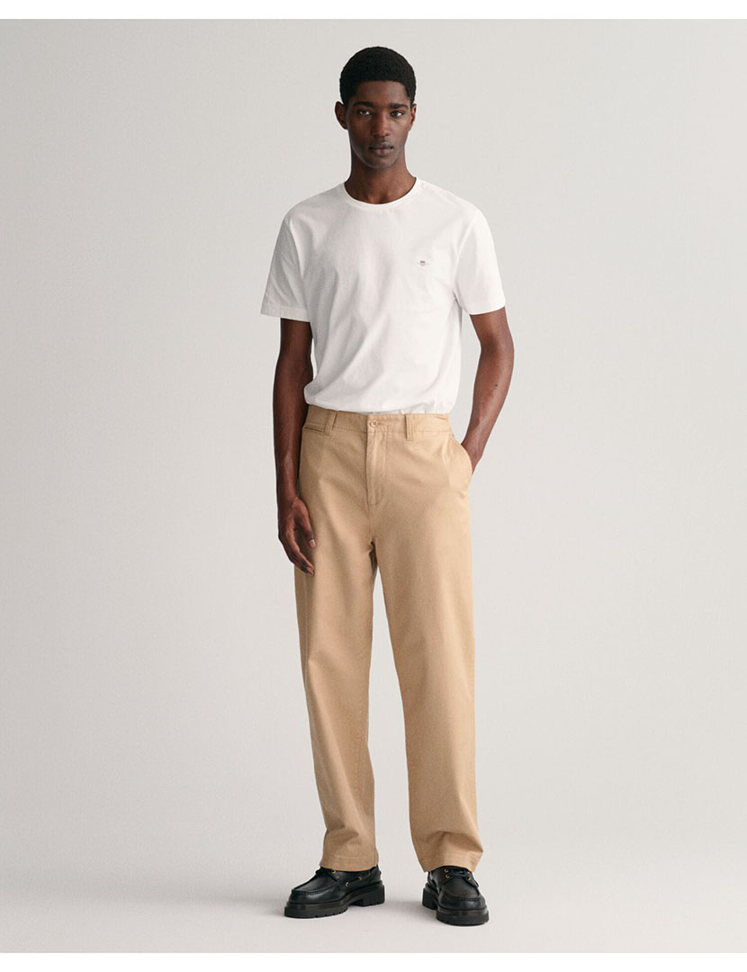 Regular Fit Shield White T-Shirt