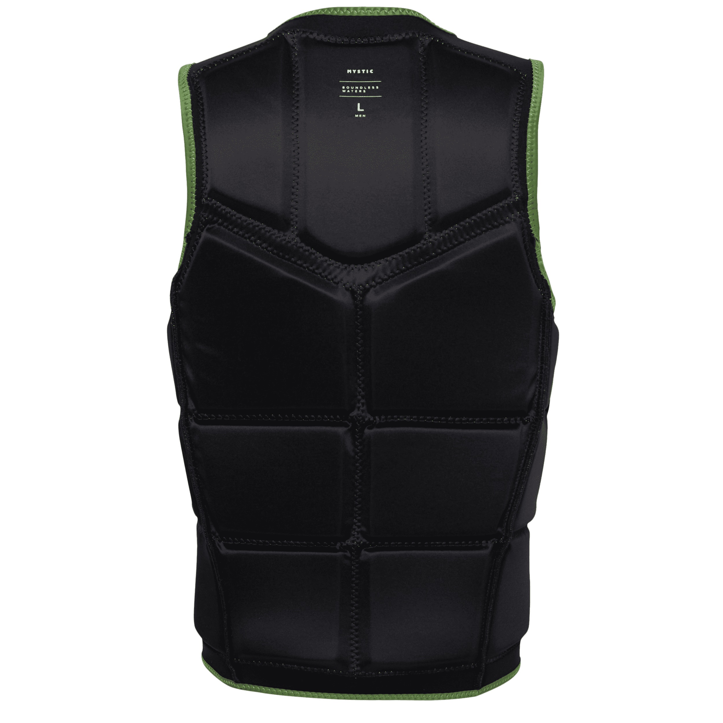 Mystic Star Impact Vest F/zip - Wake - 2025 Black