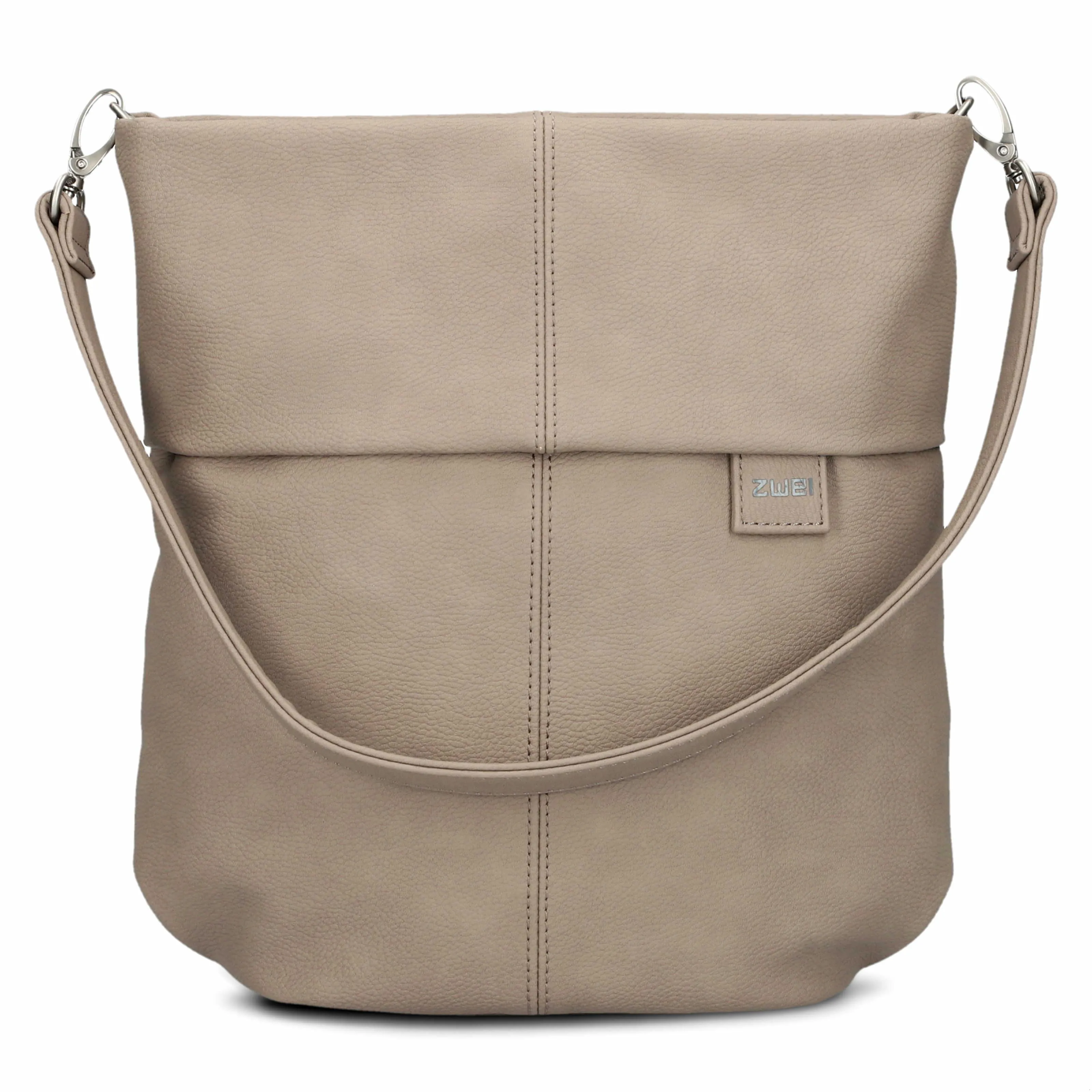 ZWEI Umhängetasche Beige Lederimitat
