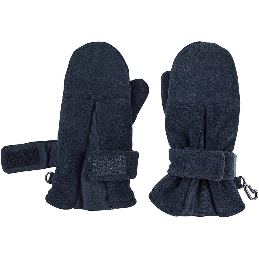 Sterntaler Fäustlinge Microfleece uni marine