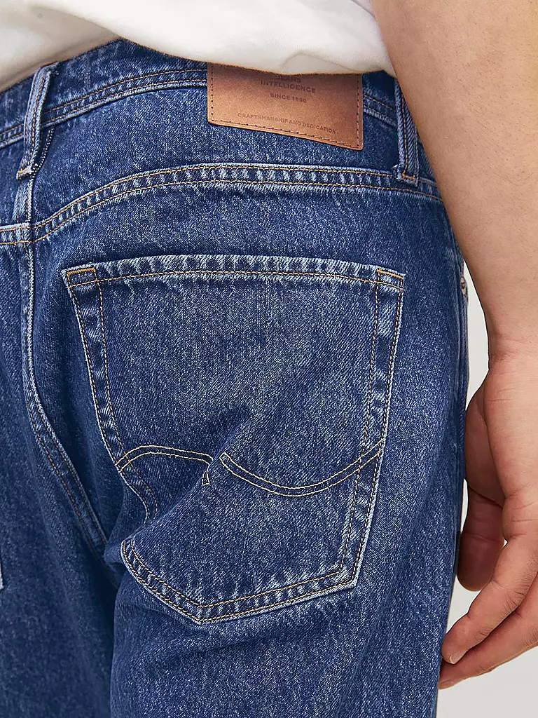 JACK & JONES Jeans Slim Fit JJICHRIS JJORIGINAL  blau