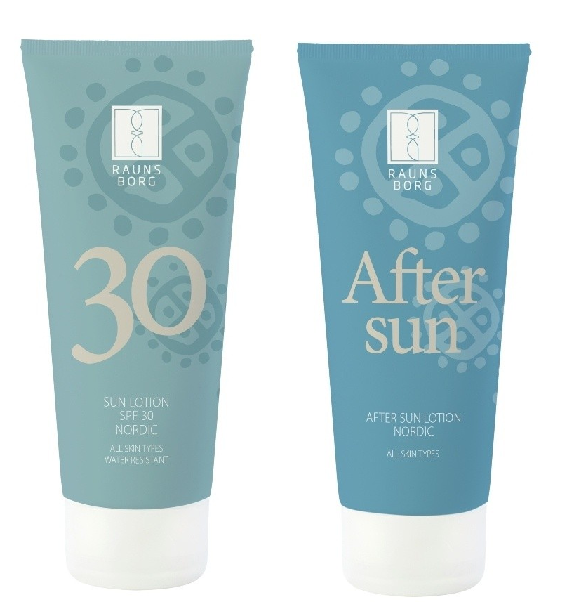 Raunsborg - Sun Lotion SPF 30 200 ml + After Sun Lotion Nordic 200 ml - Solcreme