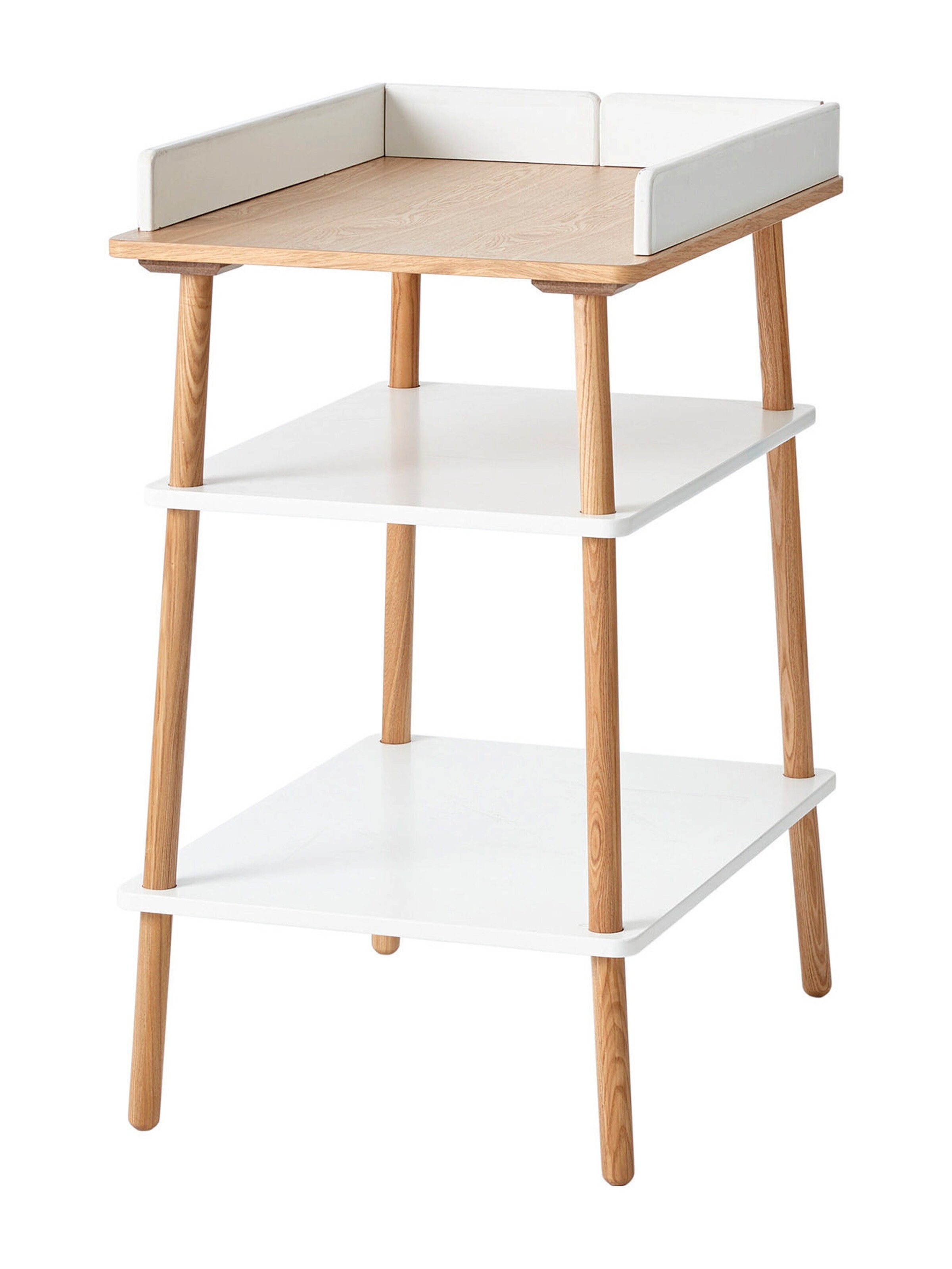 Vertbaudet Babyzimmer Wickeltisch KONFETTI weiß/natur