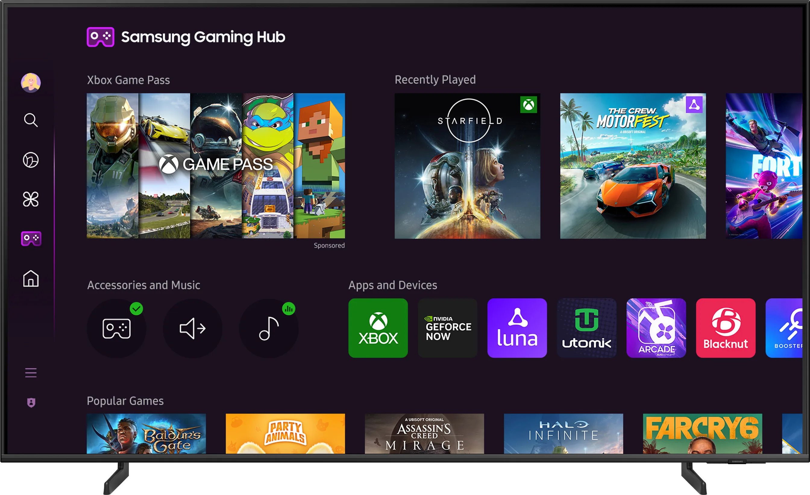 Samsung TQ55Q64D TV QLED