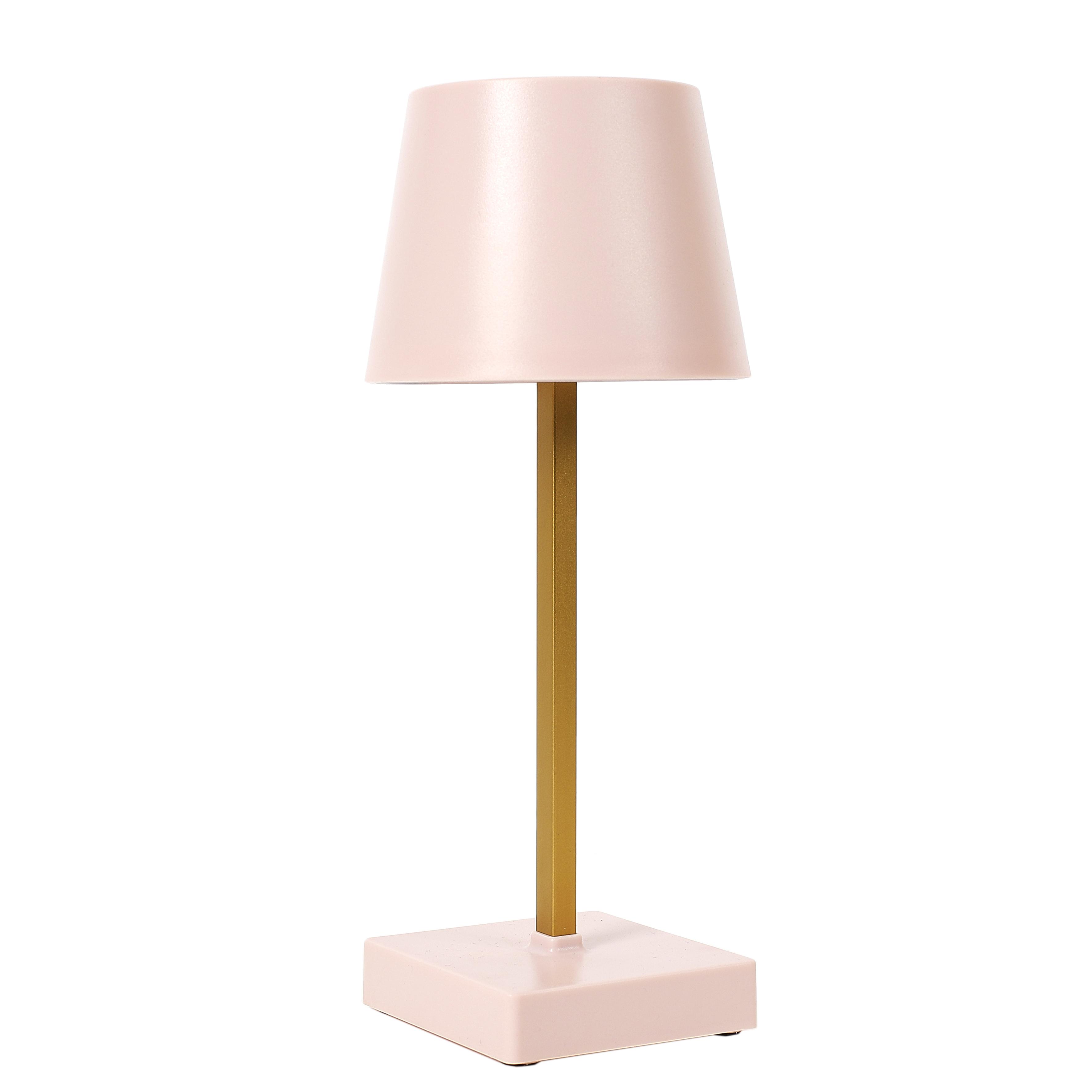LAMPE LED TABLE ROSE TACTILE