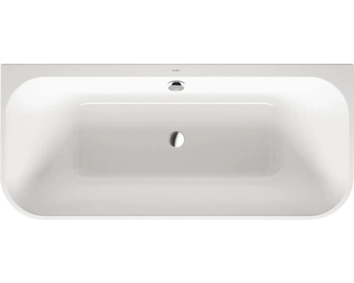 Rechthoekig bad met rondingen DURAVIT Happy D,2 80 x 180 cm wit glad 700318000000000