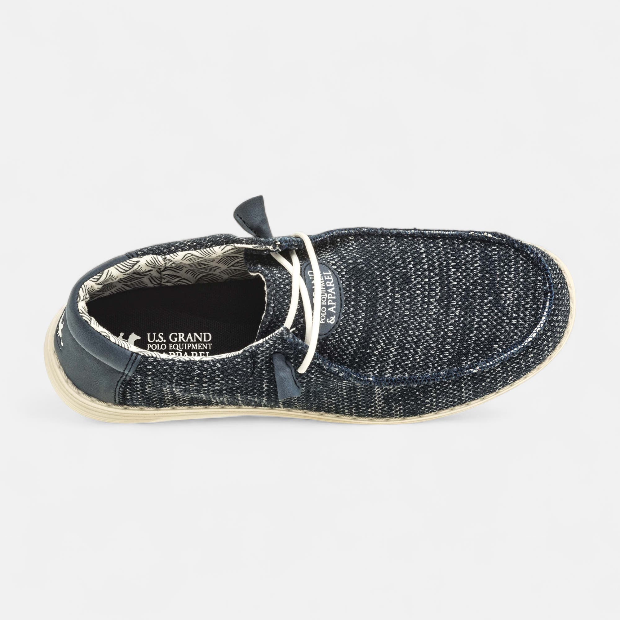Baskets en toile Homme bleu marine