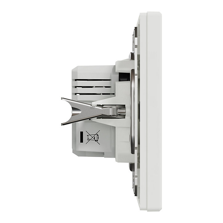 Double chargeur usb A + C complet Schneider Electric Asfora blanc