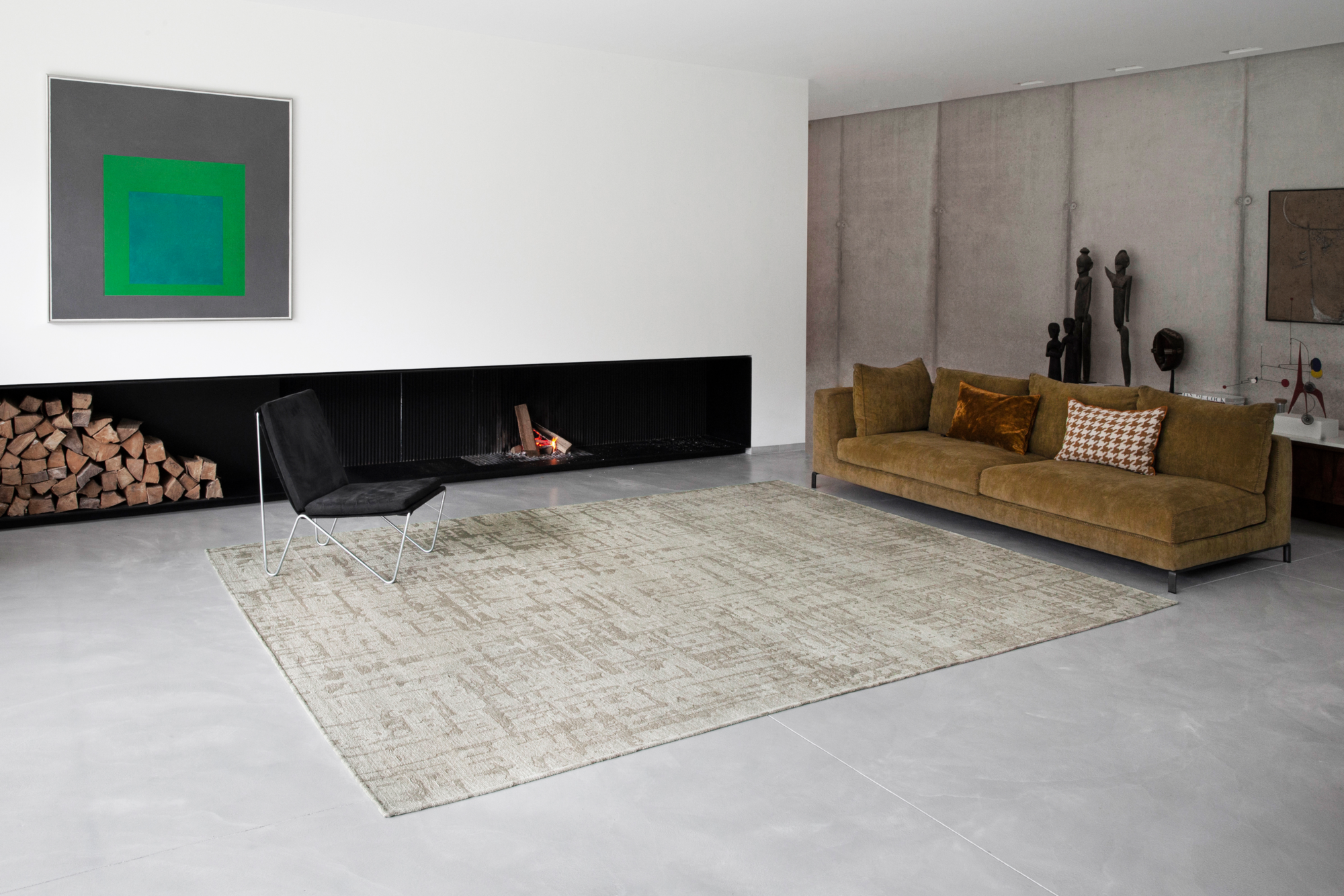 Ecorugs vloerkleed Baobab beige 80x150 cm