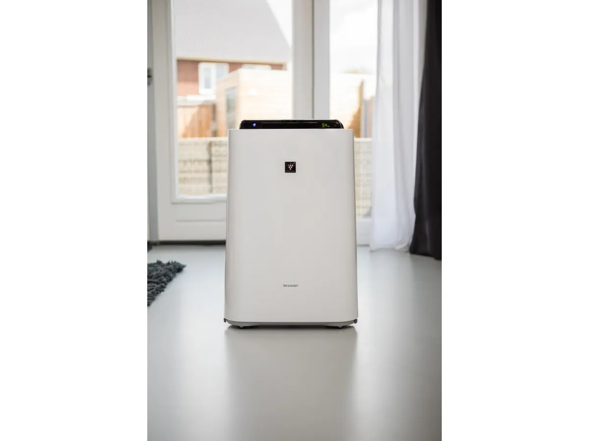 Sharp KC-D60EUW - Luftfugter/-renser - mobil - hvid