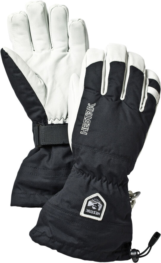 Hestra Hestra Army Leather Heli Ski skihandske Sort
