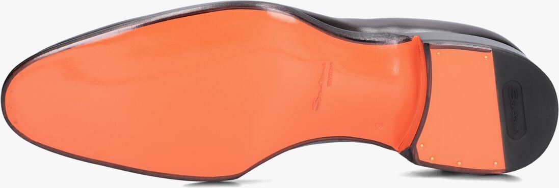 bruine santoni nette schoenen 16229