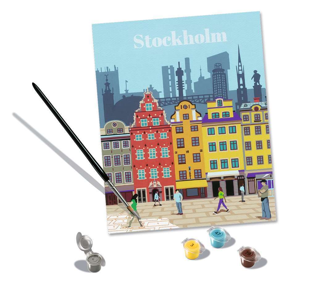 Ravensburger Spiel Farbenfrohes Stockholm