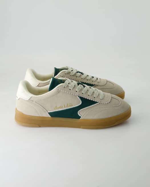 Scotch & Soda Slim Sneaker in Beige