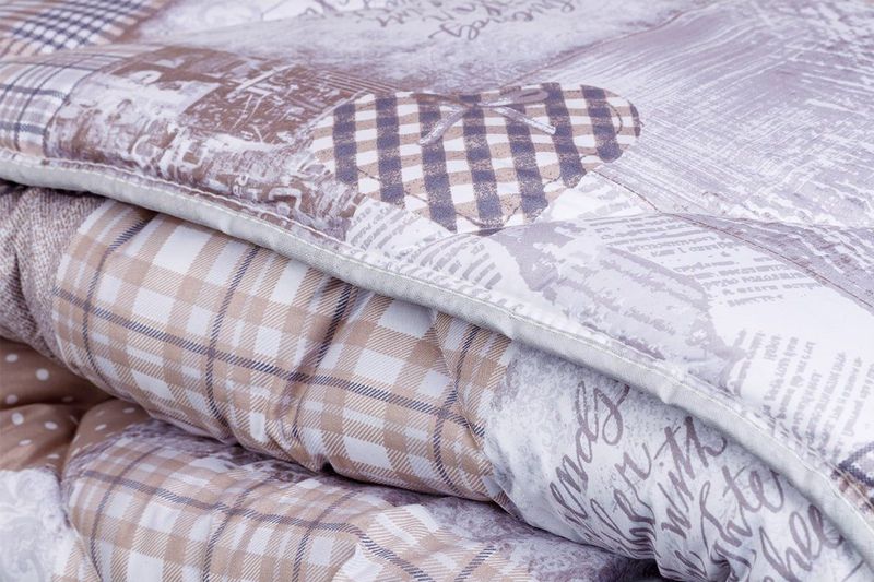 Zelesta - Wonderbed - Dekbed - Patchwork Hearts - Wasbaar - 240x200cm