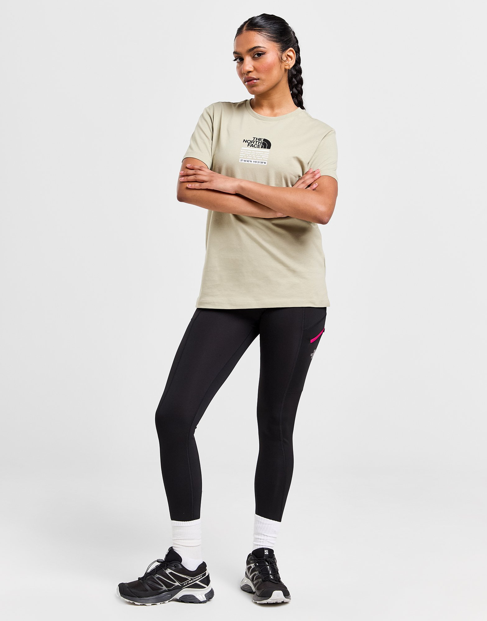 The North Face T-shirt Notes Boyfriend Femme