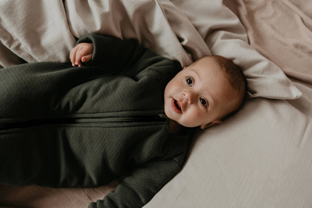 baby slaapzak Dark Green
