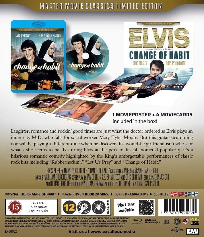 Change Of Habit - Blu-Ray
