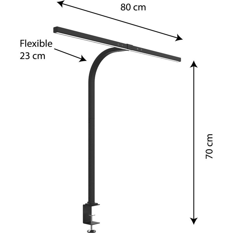 Lampe de bureau Led intégrée Strata - Unilux - 11 W