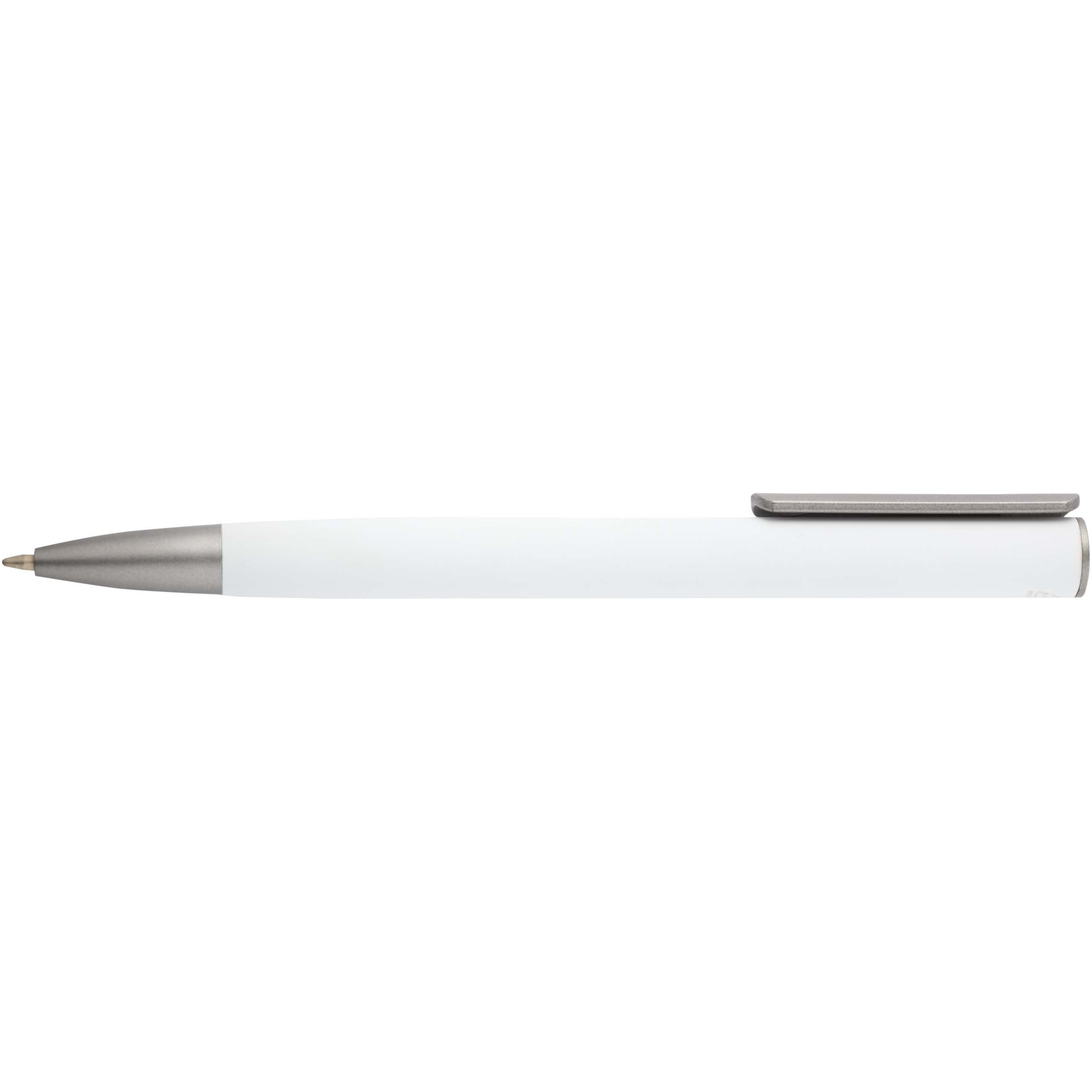 PF Concept 106129 - Stylo bille Ziguur en aluminium recyclé (encre noire)