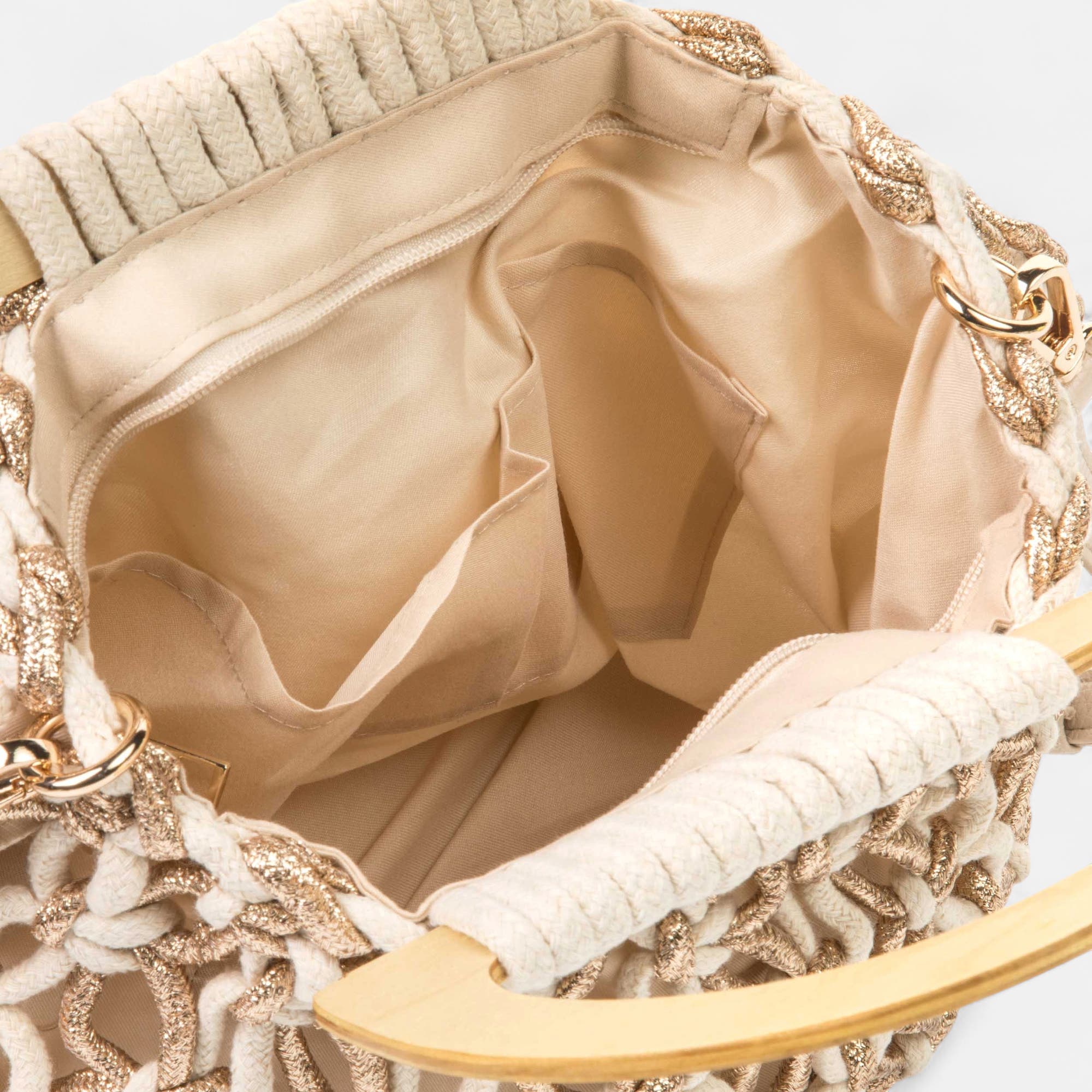 Sac à main or