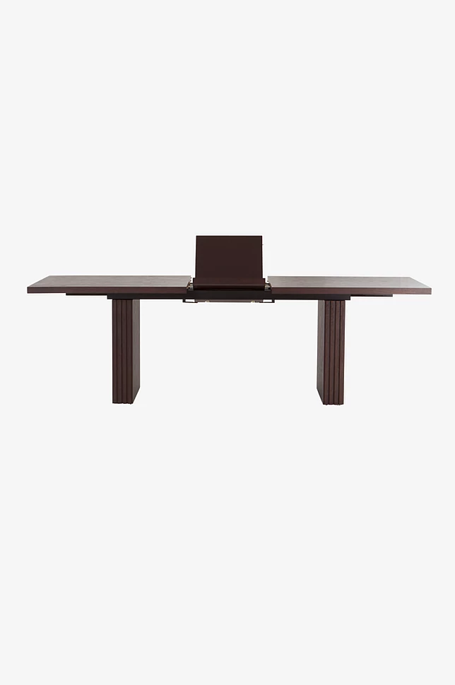 PALANZO spisebord med ileggsplate 105x196+45 cm