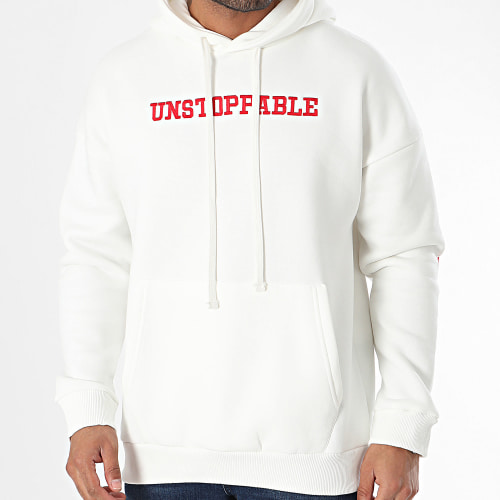 Sweat Capuche Blanc