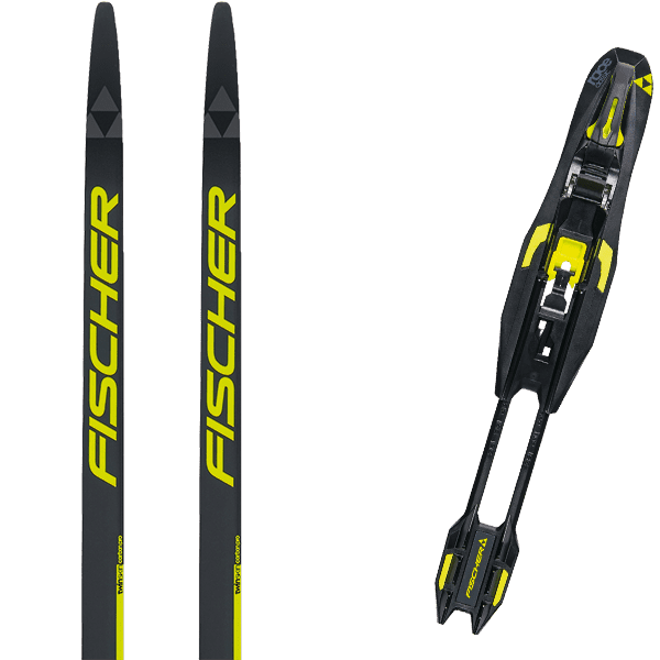 Pack ski de fond FISCHER TWIN SKIN CARBON PRO MEDIUM + Fix